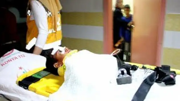 Konya'da dereye düşen çocuk ağır yaralandı