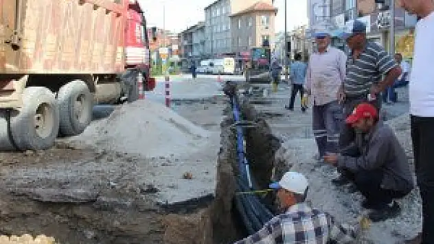 Seydişehir'de su şebekesi ıslah çalışmaları