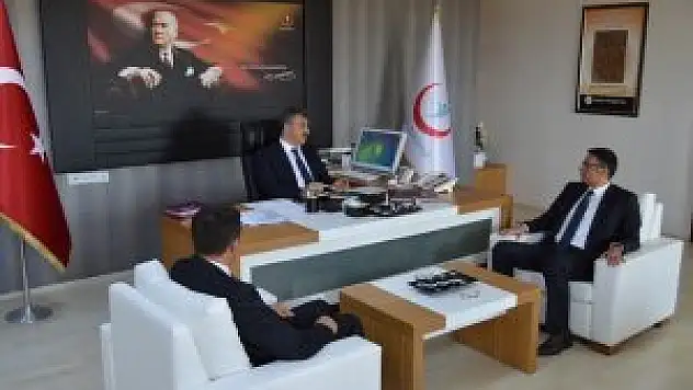 Türk Sağlık-Sen'den Darılmaz'a ziyaret