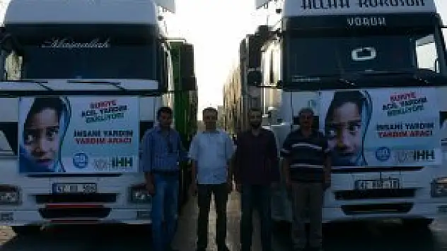 İHH'dan Suriye'ye iki tır insani yardım