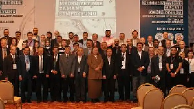 Uluslararası İslam Medeniyetinde Zaman Sempozyumu sona erdi