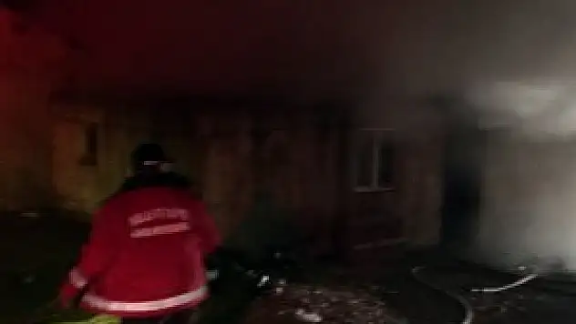 Ahırda yangın çıktı: 4 hayvan telef oldu