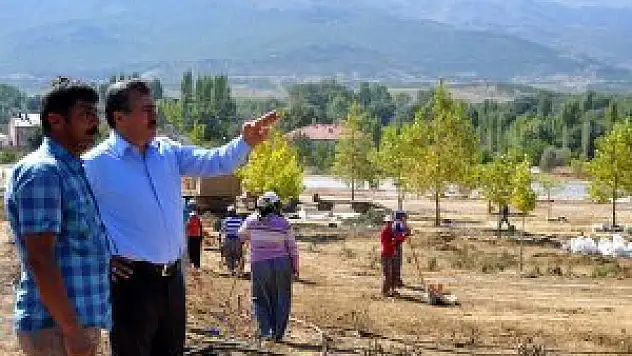 Seydişehir Belediyesi'nden park çalışması