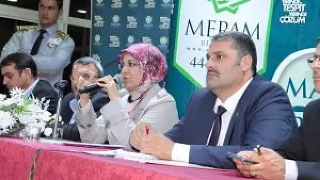 Meram'da 'Mahallemizde Başkan Var' toplantıları