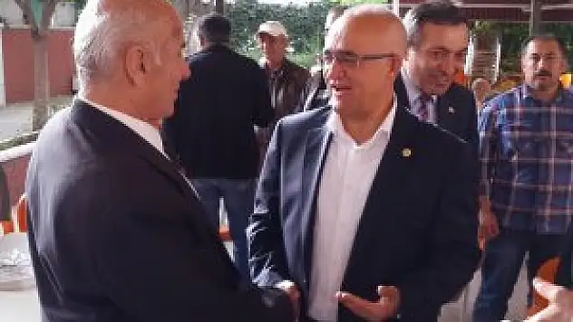 Sait Gönen, emekli öğretmenlerle buluştu