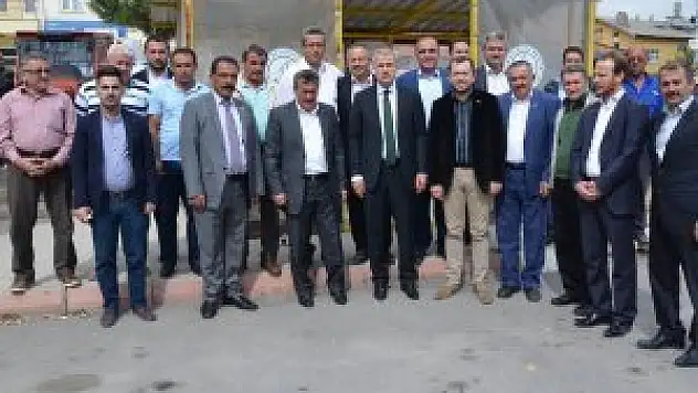 AK Parti milletvekili Kaleli, Seydişehir'de destek turunda