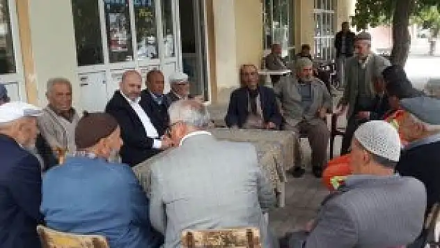 Milletvekili Baloğlu, çalışmalarına Tuzlukçu'da devam etti