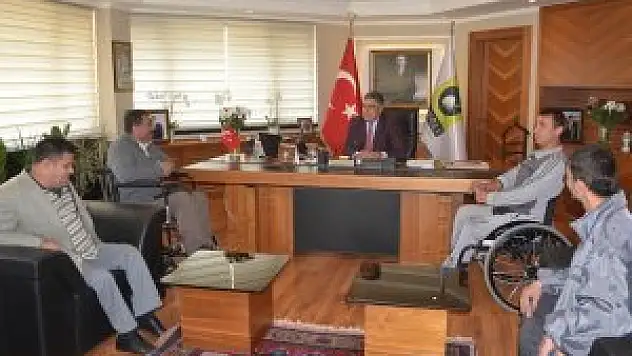 Ereğli Tüm Engelliler Derneğinden Özgüven'e ziyaret
