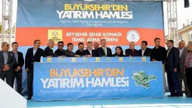 Konya'nın topyekün yükselişi devam edecek