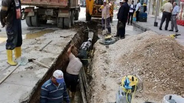 Seydişehir ve Hüyük'te içme suyu hattı yenilendi