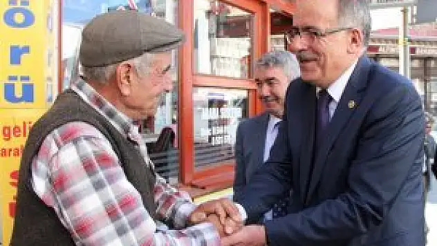 Kalaycı Akşehir esnafını ziyaret etti