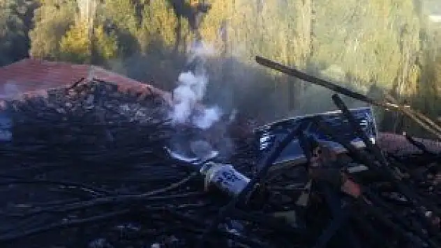 Beyşehir'de korkutan yangın