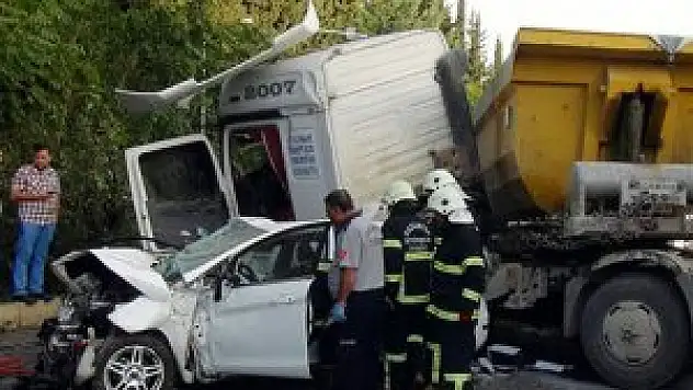 Hatalı sollama faciası: 1 ölü, 2 yaralı