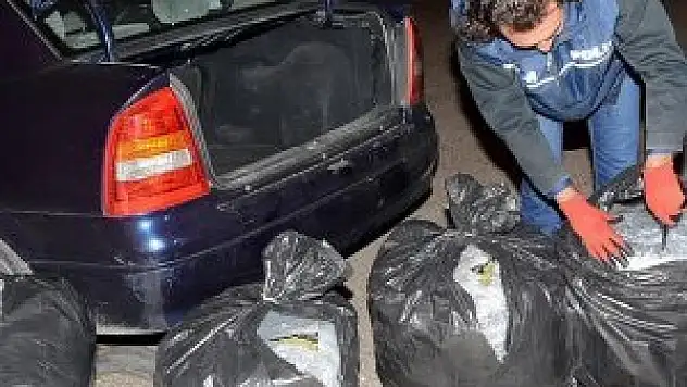 Avukatın kullandığı araçta 150 kilogram esrar ele geçirildi