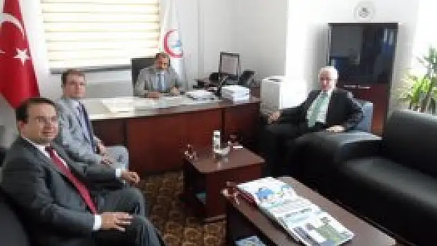 Başhekimleri ile birlikte Sağlık Bakanlığına ziyaret