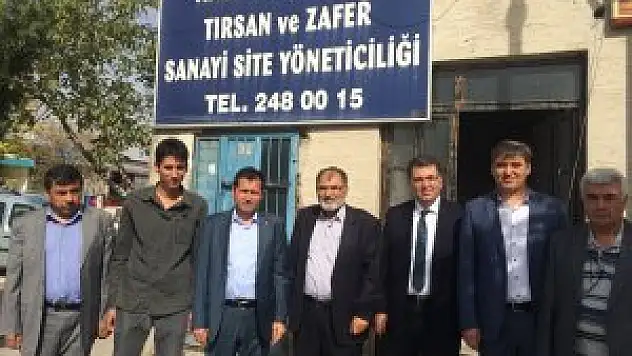 Altunyaldız, sanayi sitesini ziyaret etti