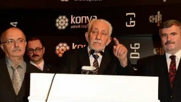 Konya ansiklopedisi kültür hayatına kazandırıldı