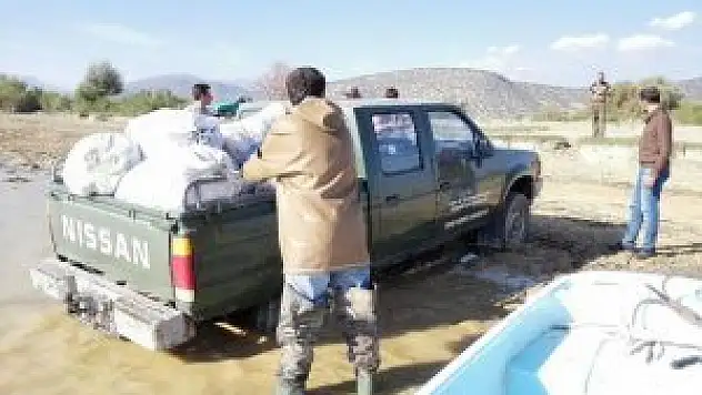 Beyşehir'de su ürünleri denetimi