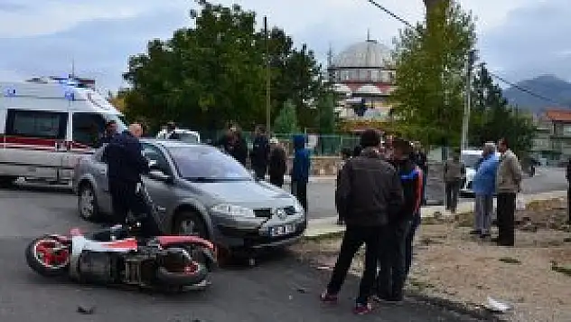Seydişehir'de trafik kazası: 1 yaralı
