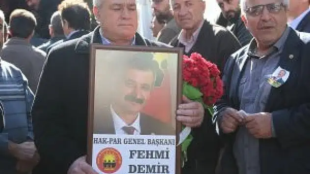 HAK-PAR Genel Başkanı Demir Cihanbeyli'de toprağa verildi