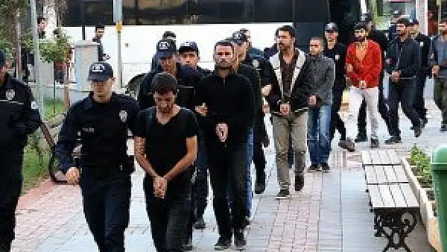 Mersin'deki terör operasyonunda 7 tutuklama