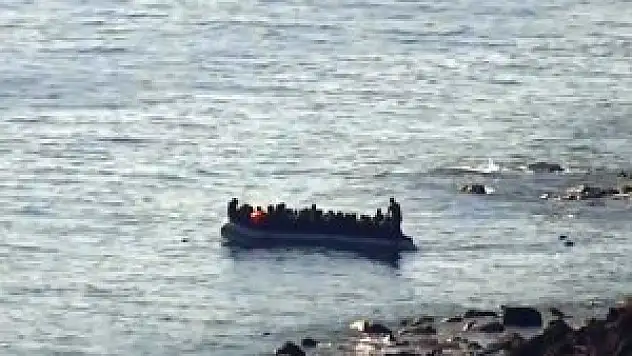 Mültecilerin kaçış anı kamerada