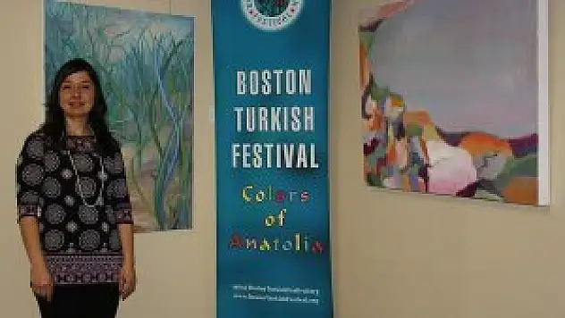 Ressam Andre Boston'ta 'Okyanus Olmak' sergi açtı