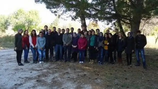 Ziraat fakültesi öğrencileri Karapınar'ı gezdi