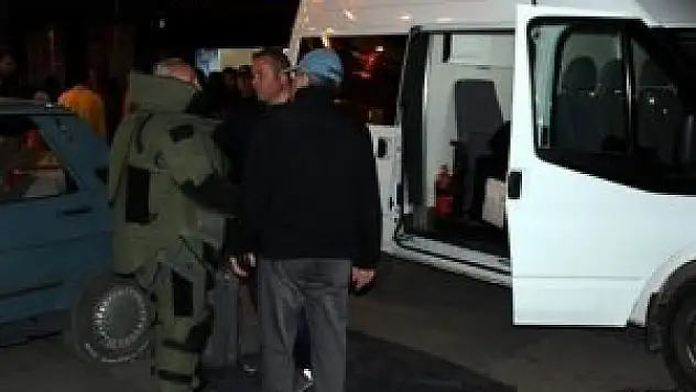 Kırşehir'de şüpheli valiz paniği