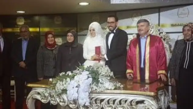 Şerife ve İsmail mutluluğa 'Evet' dedi