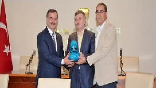 Memiş Kütükcü'ye hayırlı olsun ziyareti