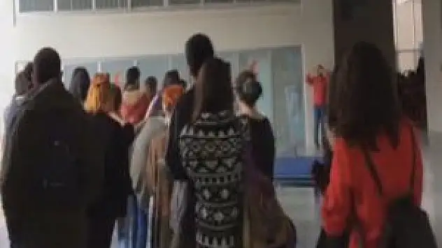 Mimar Sinan Üniversitesi'nde arbede