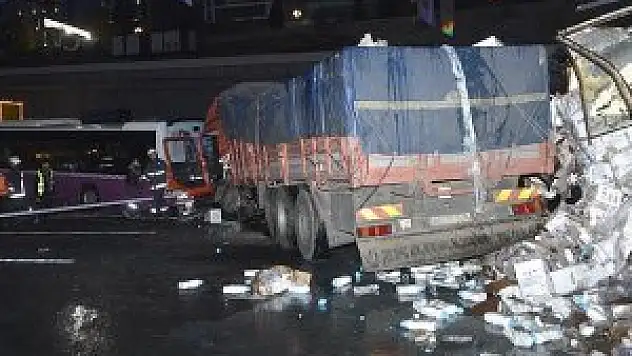 Sarıyer'de zincirleme trafik kazası: 6 yaralı