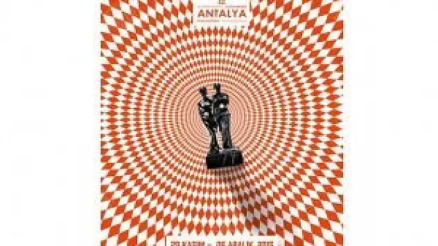 Antalya Film Festivali 'optik ilizyonlu' afişiyle başlıyor