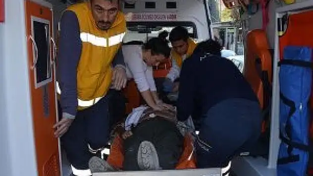 Karısının rehin alındığı endişesiyle kalp krizi geçirdi