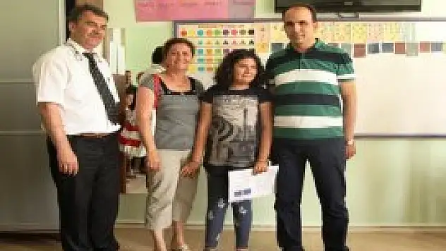 Selçuklu'da karne sevinci