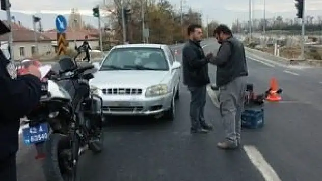 Ereğli'de Trafik Kazası: 1 Yaralı