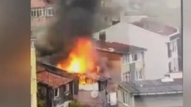 Suriyeli bebek bu yangında can verdi!