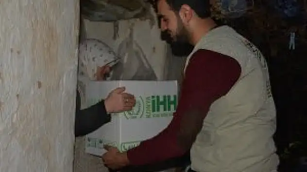 Konya İHH, Ilgın'da gıda yardımı yaptı