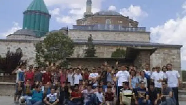 'Efeler Gençlik Treni' Konya'da