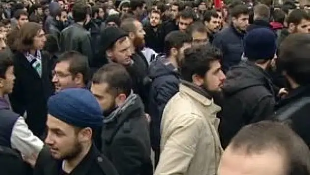 Ankara Üniversitesi'nde eylem