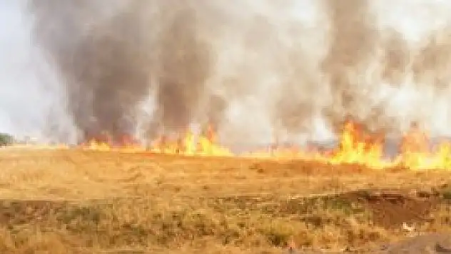 Çumra'da anız yangınlarına yönelik uyarı
