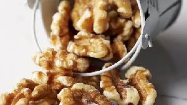 Cevizde yüzde 21 daha az kalori var