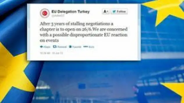 Türkiye'den AB'ye sosyal medyadan mesaj
