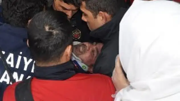 Kamyonda ölüm kalım savaşı