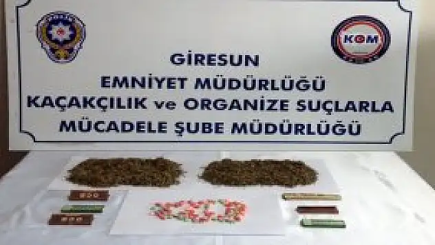 Uyuşturucu kuryesi yakalandı