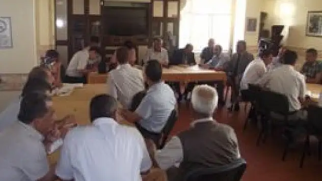 Kulu'da  danışma kurulu toplantısı yapıldı