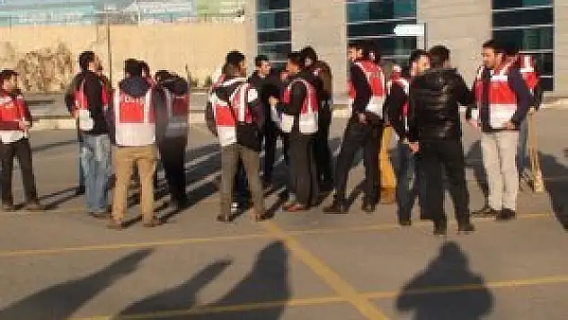 Adliyede asayiş uygulaması