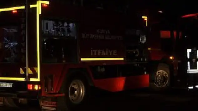 Seydişehir'de yangın korkuttu