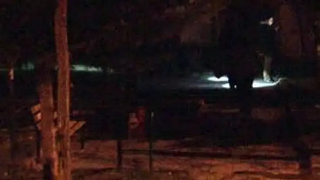 Başkent'te bir parkta molotof kokteylleri bulundu